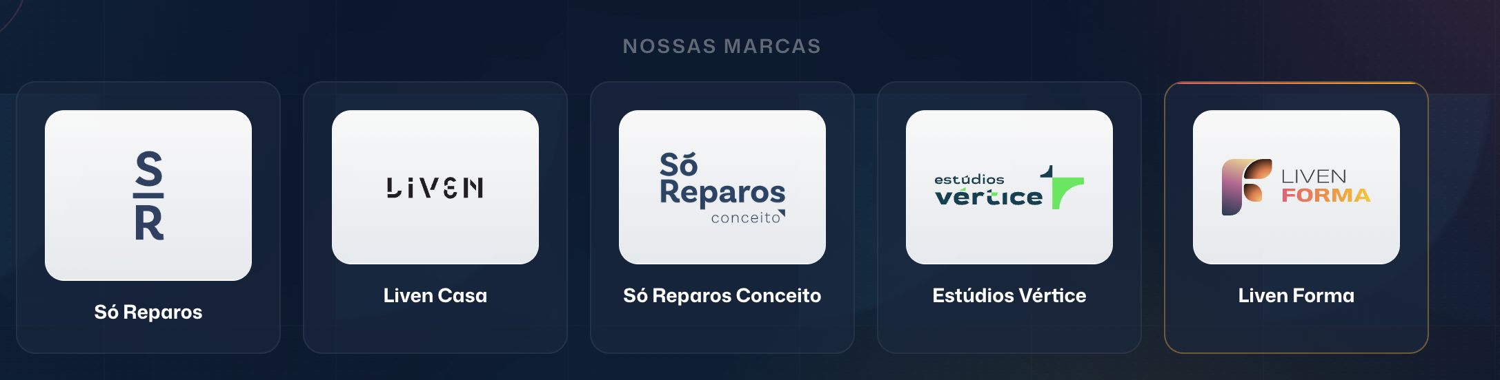 Marcas do Grupo SR
